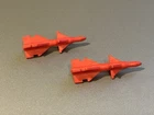 GI Joe Scrap Iron Missile Set Of 2 1984 Hasbro