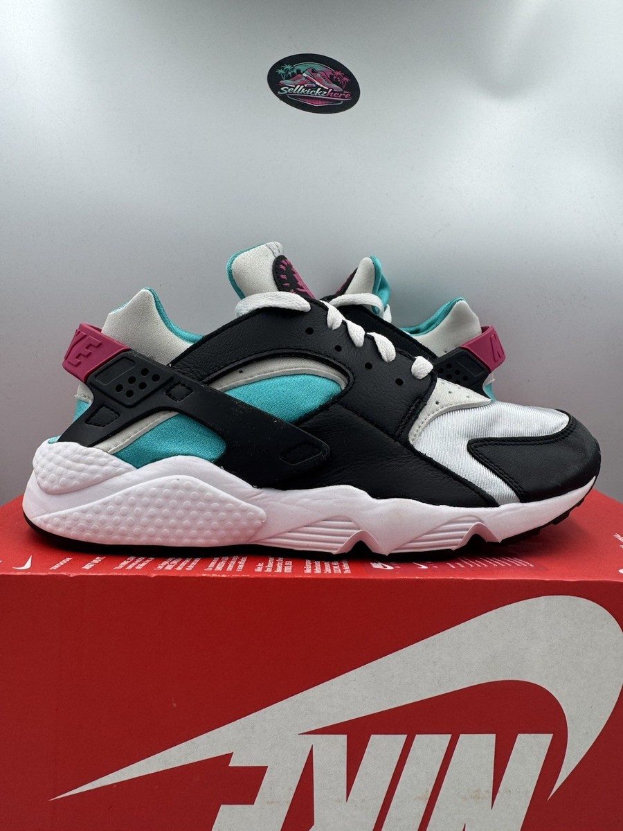 Nike Air Huarache New Emerald Black DD1068-004 Size 8.5 | eBay