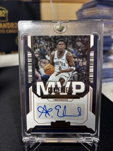 2023-2024 Panini Contenders Anthony Edwards AUTOGRAPH 5/15