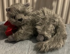 TY Beanie Baby - Beani the Grey Cat - 2001 Retired Toy