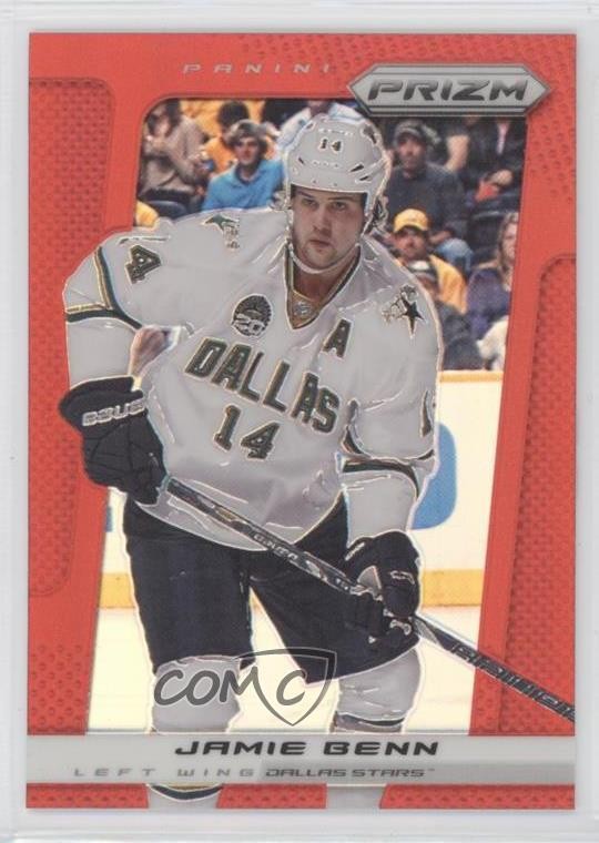 2013-14 Panini Prizm Target Red Prizm Jamie Benn #135 0i6