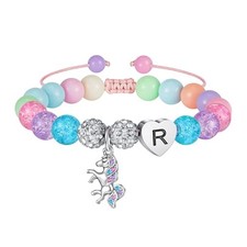 Christmas Gifts for Grandkids Girls Kids - Unicorn Bracelet for Girls R