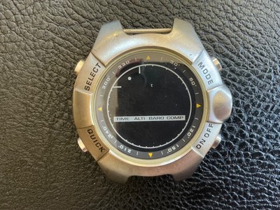 Suunto Observer  Titanium Watch Men Black Tone Baro Alti Compass - NO BAND,