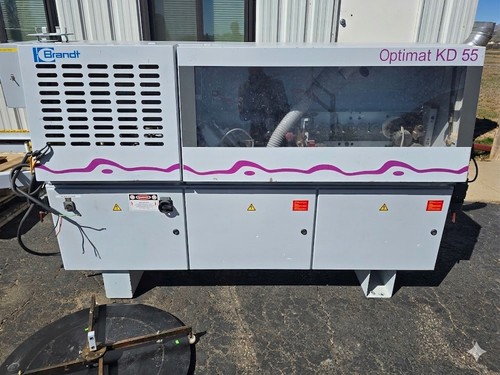 BRANDT Optimat KD 55 Edgebander – Edge Banding Pellet Glue System + Extras 