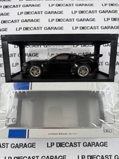 IXO Models 2025 Ford Mustang GTD Black 1:18 Diecast Limited Edition