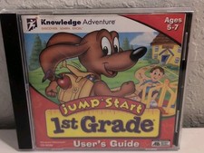Jump Start 1st Grade Knowledge Adventure CD-ROM Homeschool Educational R5
