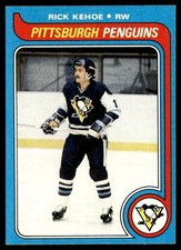 1979-80 Topps Hockey Card Rick Kehoe Pittsburgh Penguins #109 NM