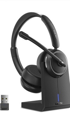 Levn LE-HS013 Superior Black Noise Cancellation Wireless Bluetooth Headset NEW!!