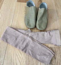 Capezio Women  s Dance Tights Size M Beige Nude  Dance Shows size 2