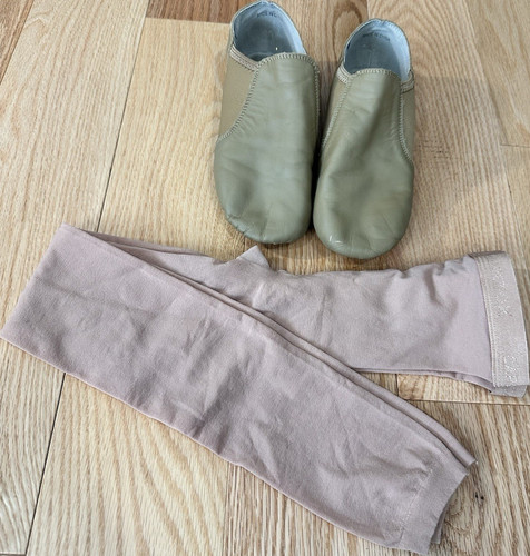 Capezio Women’s Dance Tights Size M Beige Nude & Dance Shows size 2
