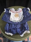 vintage Cabbage patch kid coleco htf teddy bib and outfit set