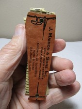 VINTAGE J. MAIMON & SONS PHILADELPHIA PENN. HOTEL BILTMORE 60" CLOTH TAPE