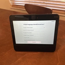 Facebook Portal Smart Display 10.1" 1st Gen Black Alexa Zoom Video Call Tested