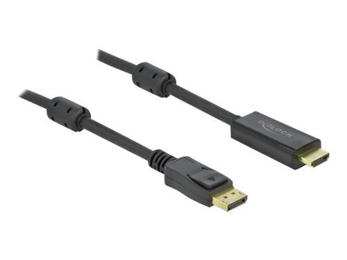 DELOCK 85958 aktives DisplayPort 1.2 to HDMI Kabel 5m 4K 60Hz