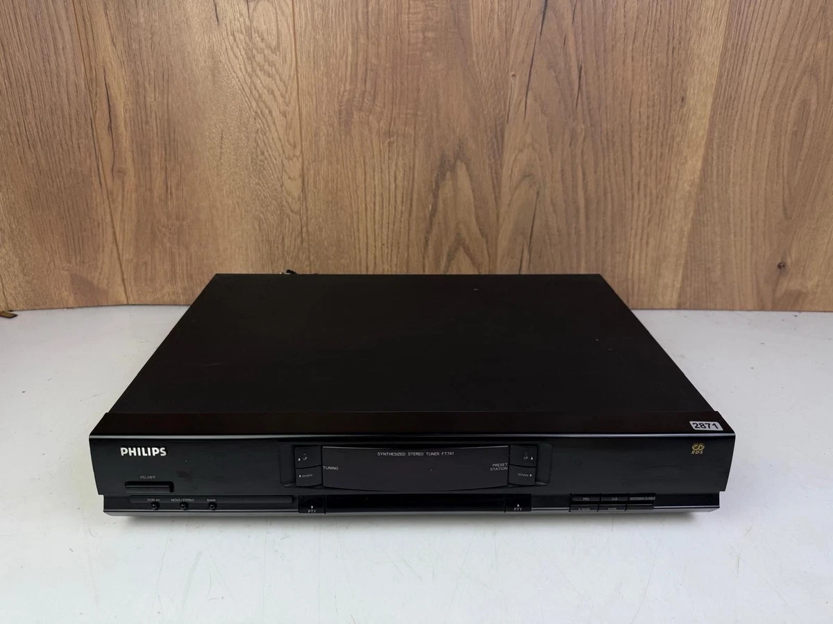 Sintonizador estéreo AM/FM Philips FT741 - Muy bueno
