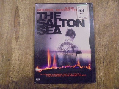 The Salton Sea (DVD, 2002) NEW SEALED Vincent D'Onofrio, Val Kilmer
