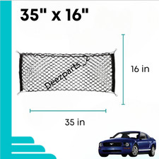 35 X 16 Double Heavy Cargo Net Envelope Ford Mustang 2005-2014