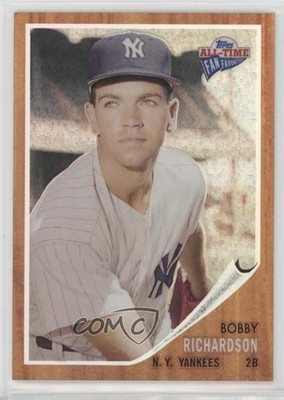 2004 Topps All-Time Fan Favorites Refractor 37/299 Bobby Richardson #148 0ae