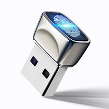 USB Fingerprint Reader Windows 10/11 Hello Mini Scanner Metal Auto Driver PC