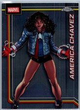 America Chavez 2026 Topps Chrome Marvel Comics #5