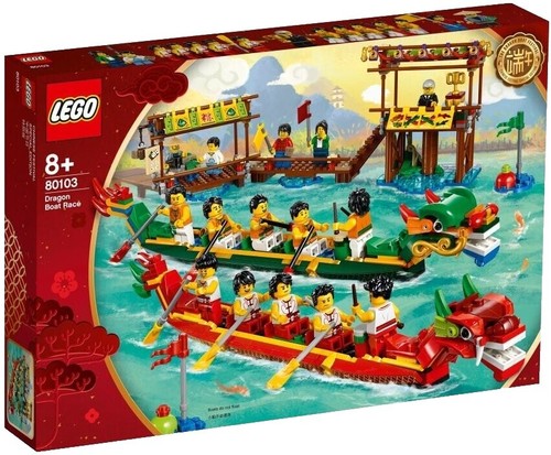 80103 DRAGON BOAT RACE Chinese festival EXCLUSIVE lego NEW legos