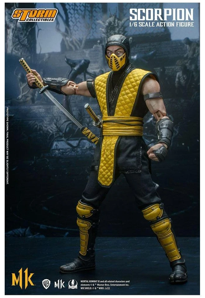MORTAL KOMBAT 11 - Scorpion 1/6 Action Figure 12" - Imagen 3 de 4
