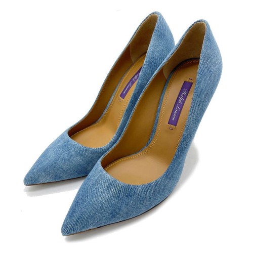 Ralph Lauren Purple Label Pumps Denim 