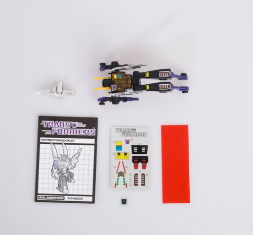 Transformers Set 3 G1 Insecticon Bombshell Shrapnel Kickback Toy - Picture 10 of 12