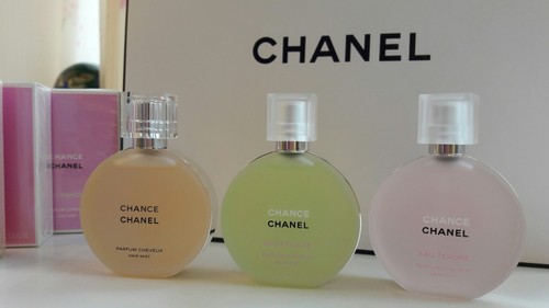 CHANEL CHANCE Parfum Cheveux Hair Mist Tendre Fraiche 35ml x 3  3145891269901 | eBay