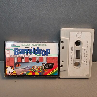 Barreldrop / Barrel Drop für ZX Spectrum 48 K Spiel von Games Machine Ltd 1983