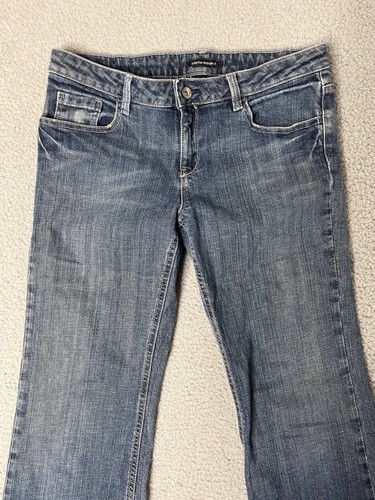 Axcess Jeans Womens Size 6 Blue Flare Leg Modern Stretch Y2K 90s Grunge Casual - Picture 5 of 16