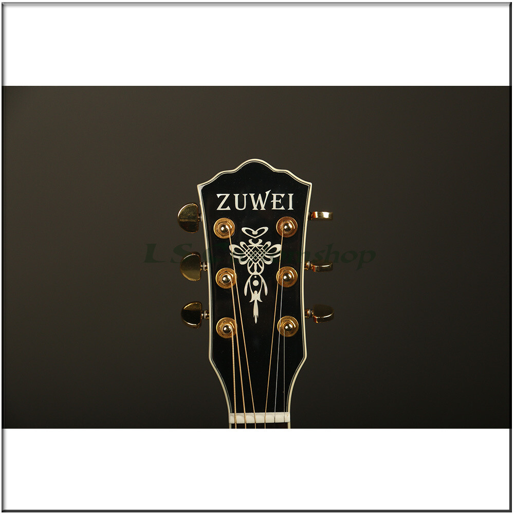 LS Custom Shop Acoustic Guitar CS Color Solid Spruce Top Hummingbird