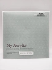 My Acrylix Premium Decorative Stamp S1303 Floral Happiness - NEW