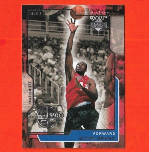 1999-00 Upper Deck #156 Elton Brand RC Rookie Bulls