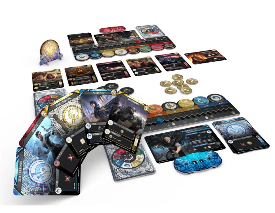 NOVO Jogo de Deckbuilding Mistborn por John D. Clair Brandon Sanderson - Imagem 2 de 2
