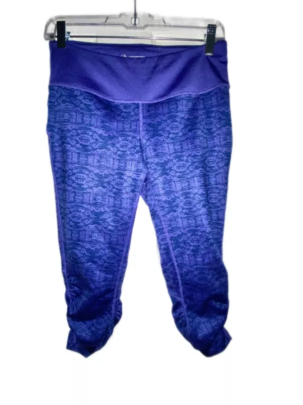 mpg capri pants zip pocket yoga leggings
