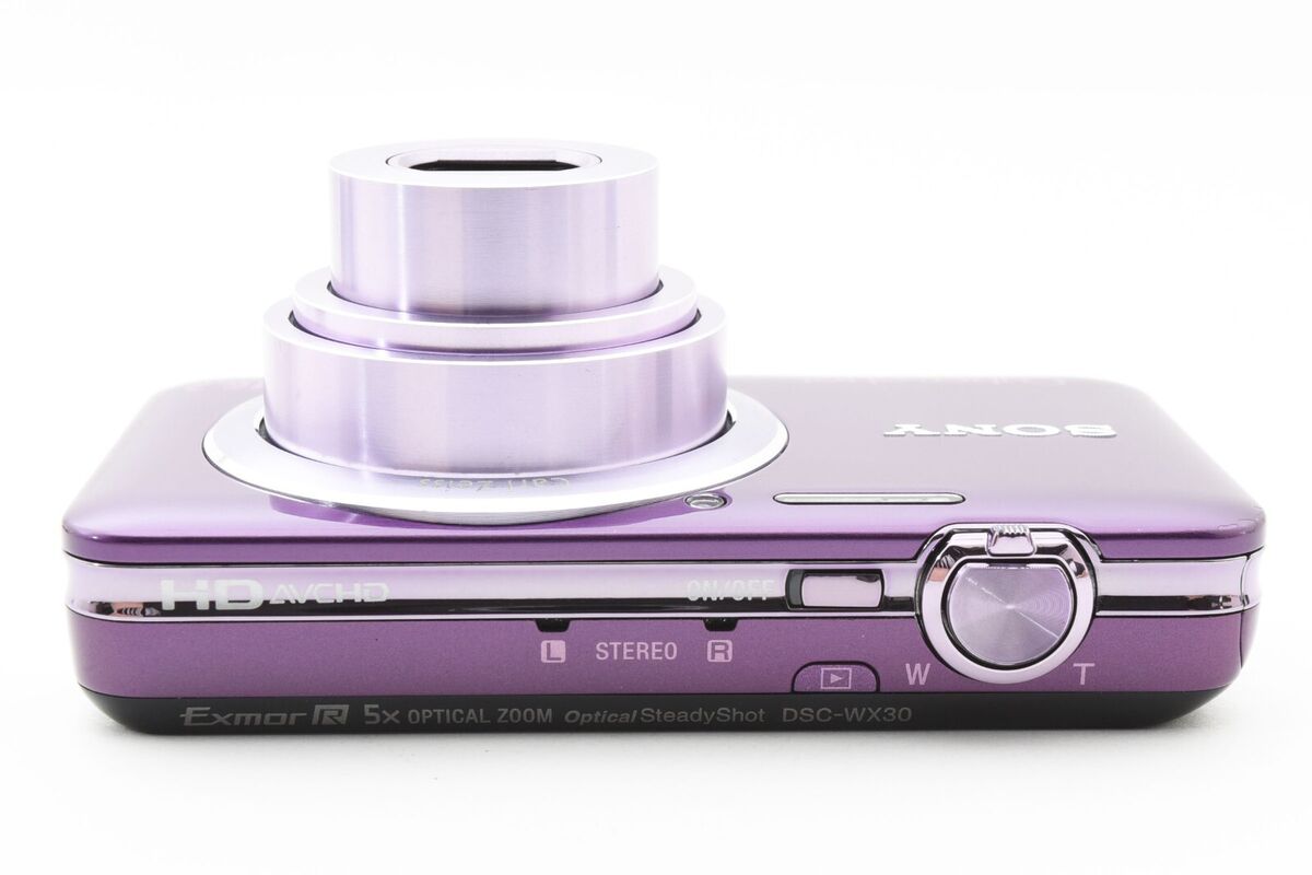 SONY Cyber shot DSC-WX30 Purple Digital Camera [Exc SONY Cyber shot DSC-WX30 Purple Digital Camera [Exc