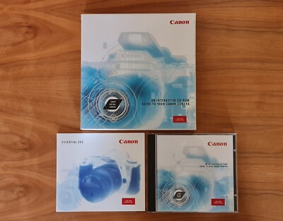 Canon Virtual Camera CD and Booklet for EOS 50E/1X/1X7/300/3000 - M272