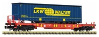 Fleischmann N 6660008 GüTerwagen Taschenwagen T3 Lkw Walter Der Db Neu & Ovp