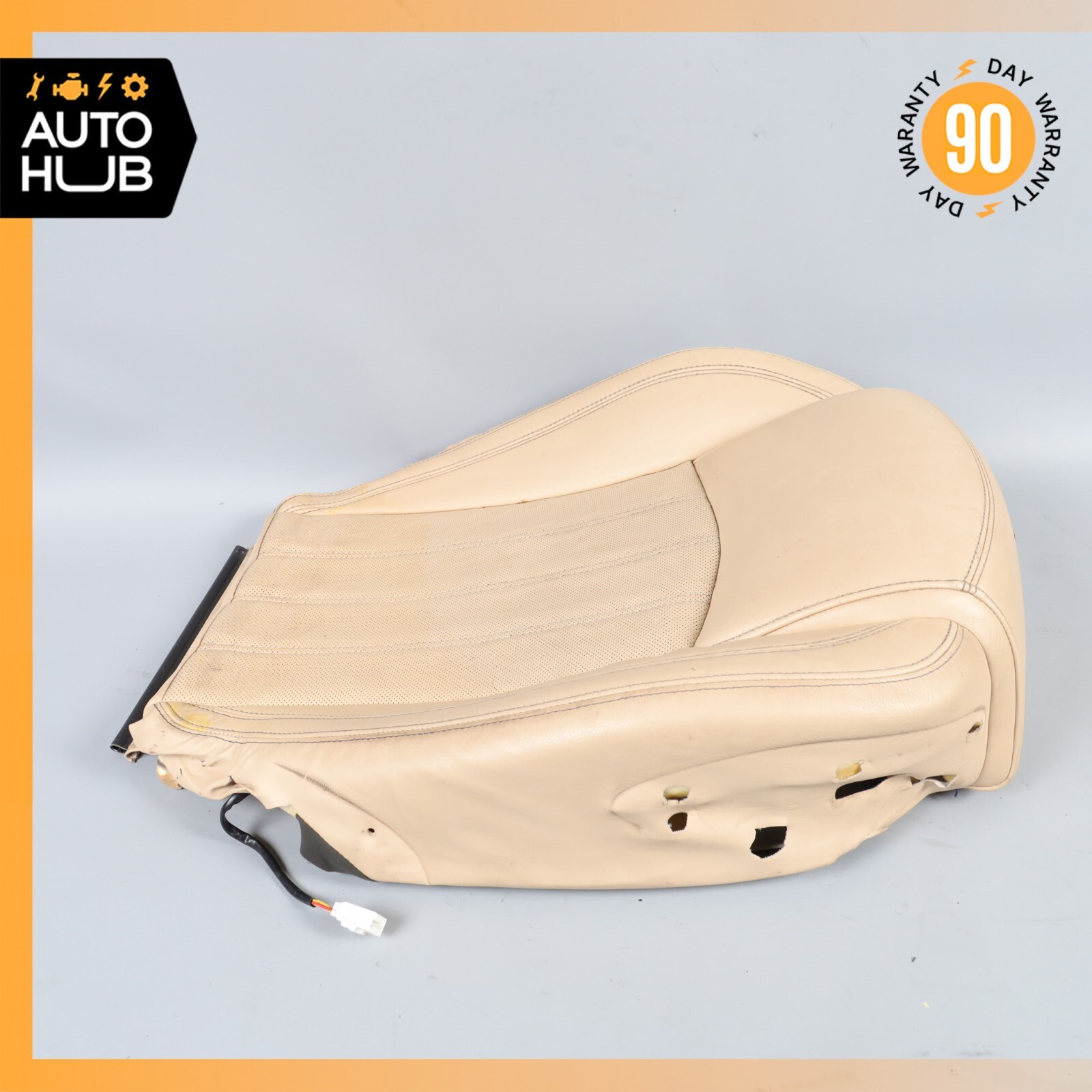 08-12 Maserati GranTurismo M145 Front Right Side Lower Bottom Seat Cushion OEM