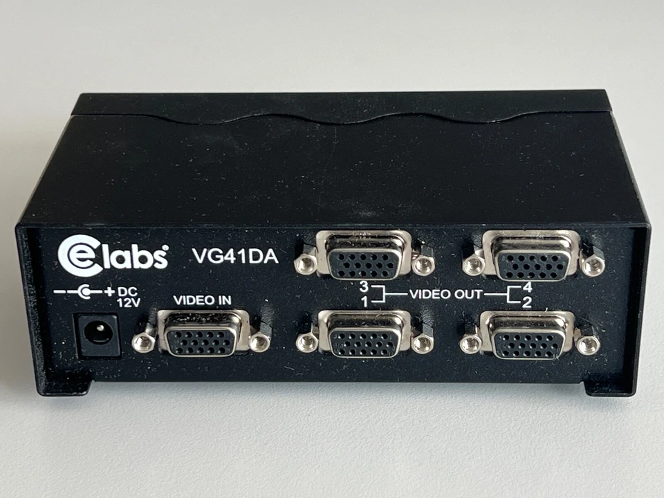 Ce Labs VG41DA VGA VIDEO DISTRIBUTION AMPLIFIER FOUR OUTPUT - Image 4 of 4