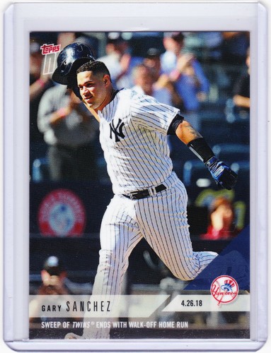 2018 Topps Now 131 Gary Sánchez