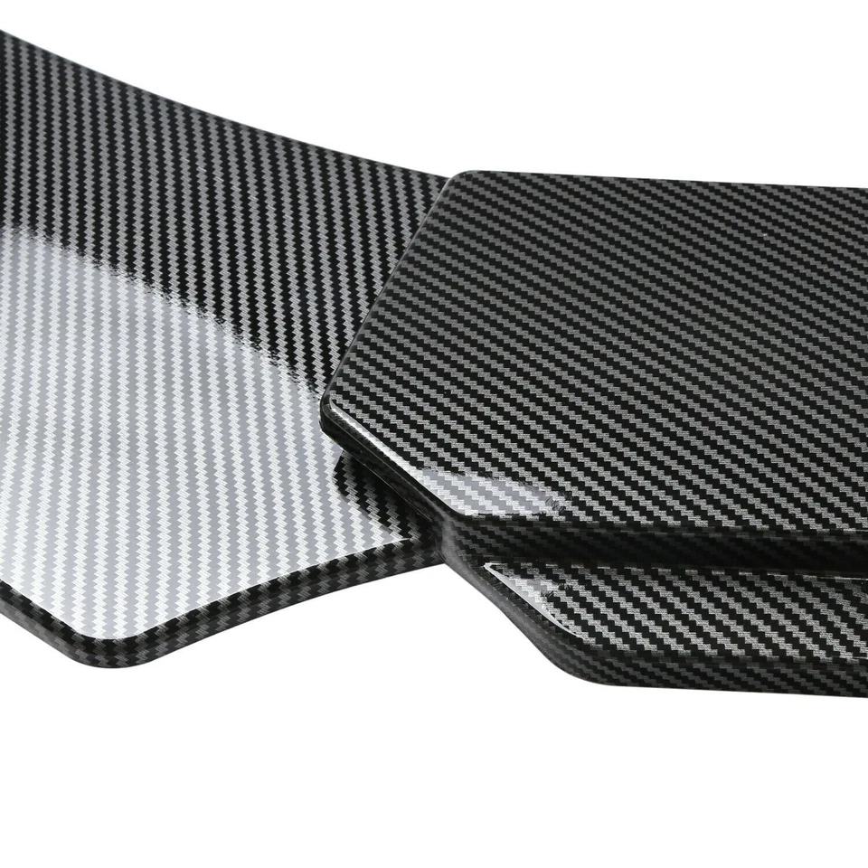 For Toyota Corolla 2018-2023 Front Bumper Lip Spoiler Spoiler Carbon Fiber US Foto 3 de 4