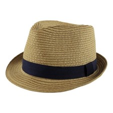 Kids Straw Fedora Hat UPF50 Sun Protection Many Styles