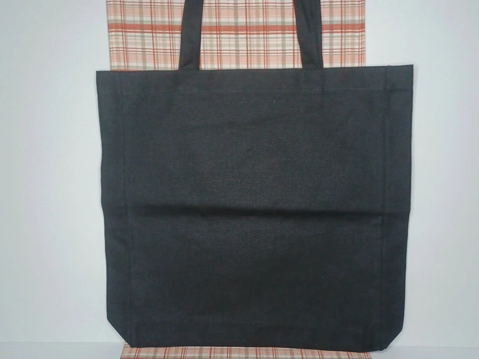 Bolso de Mano Tarte Lets Flamingle Negro Lona Reutilizable Bolso Especial Edición Limitada  Foto 3 de 4