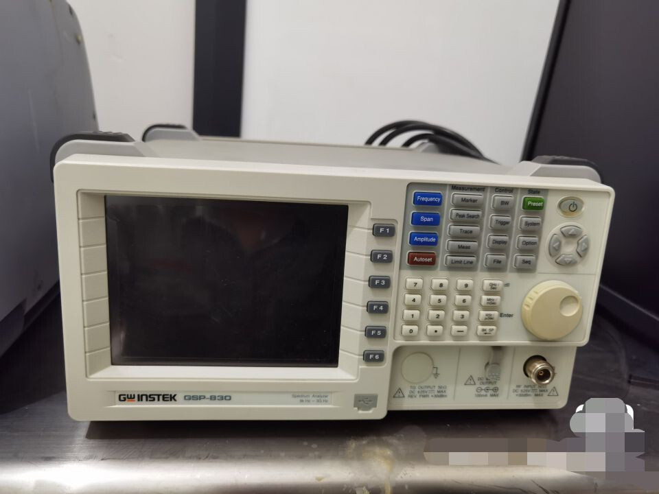 GWINSTEK GSP-830 スペクトラムアナライザーTG Ref OP 付 Gw Instek GSP-830 GSP830 Spectrum Analyzer 9k Hz-3G Hz | eBay
