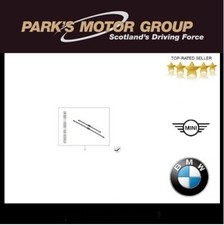 Genuine BMW Set Of  Wiper Blades i3 I01  61615A87369