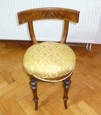 Sedia Biedermeier Imbottita