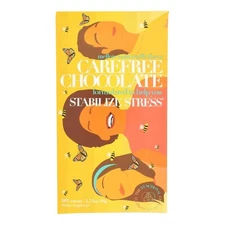The Functional Chocolate Co - Chocolate Bar Carefree 1.75 oz (Pack of 12)