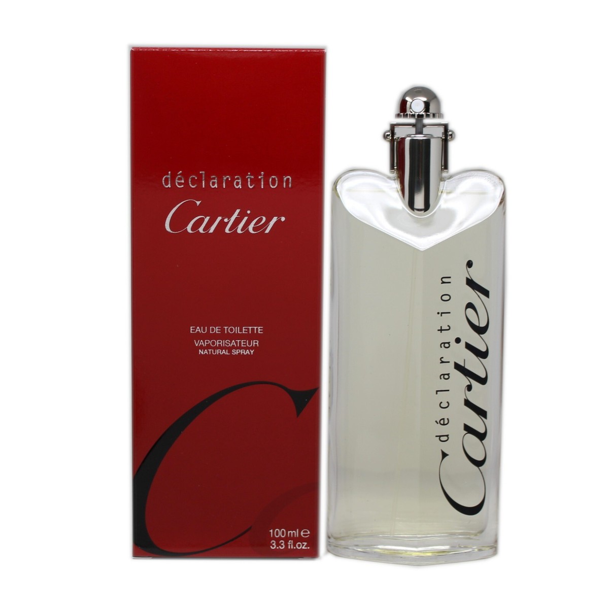 CARTIER DECLARATION EAU DE TOILETTE NATURAL SPRAY 100 ML/3.3 FL.OZ